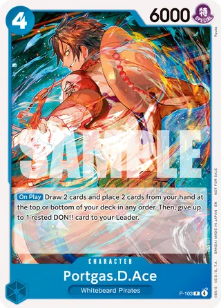Portgas.D.Ace (Store Tournament 2025 Vol. 4) #P-103-store-tournament-2025-vol-4 · One Piece Promotion Cards One Piece card