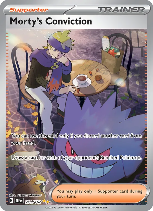 Morty's Conviction full card art