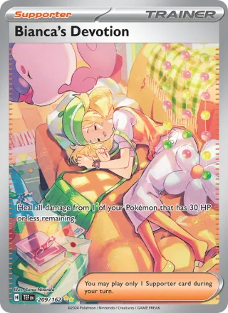 Bianca's Devotion #209 · Temporal Forces Pokémon card