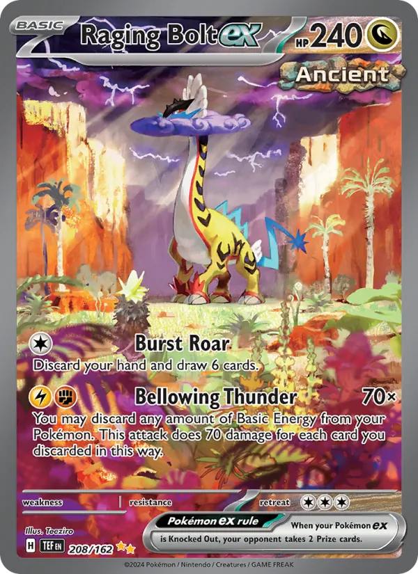 Raging Bolt ex full card art