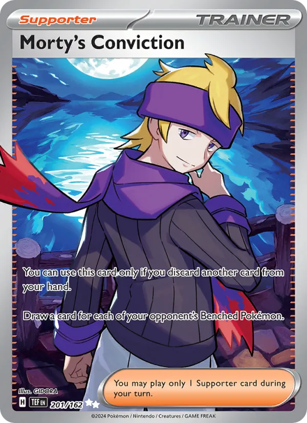 Morty's Conviction full card art