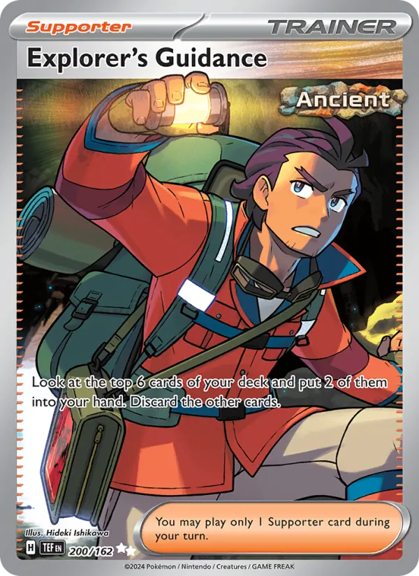Explorer's Guidance full card art