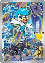 Quaxly · MEP Black Star Promos Pokémon card