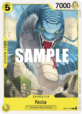 Nola #OP05-108 · Awakening of the New Era: 1st Anniversary Tournament Cards One Piece card