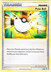 Poké Ball #23 · HS trainer Kit (Gyarados) Pokémon card