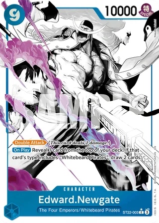 Edward.Newgate (Premium Card Collection -6 assort vol.1-) #ST22-003-premium-card-collection-6-assort-vol-1 · One Piece Promotion Cards One Piece card