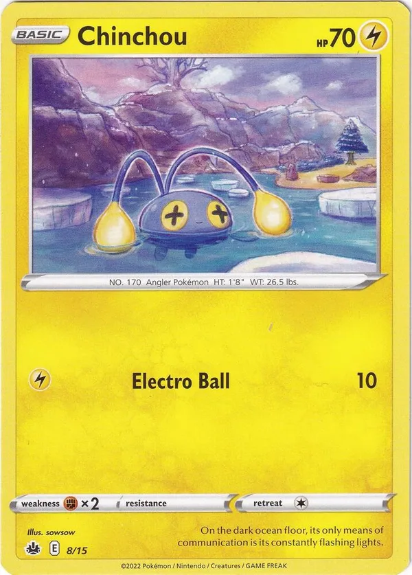 Chinchou full card art