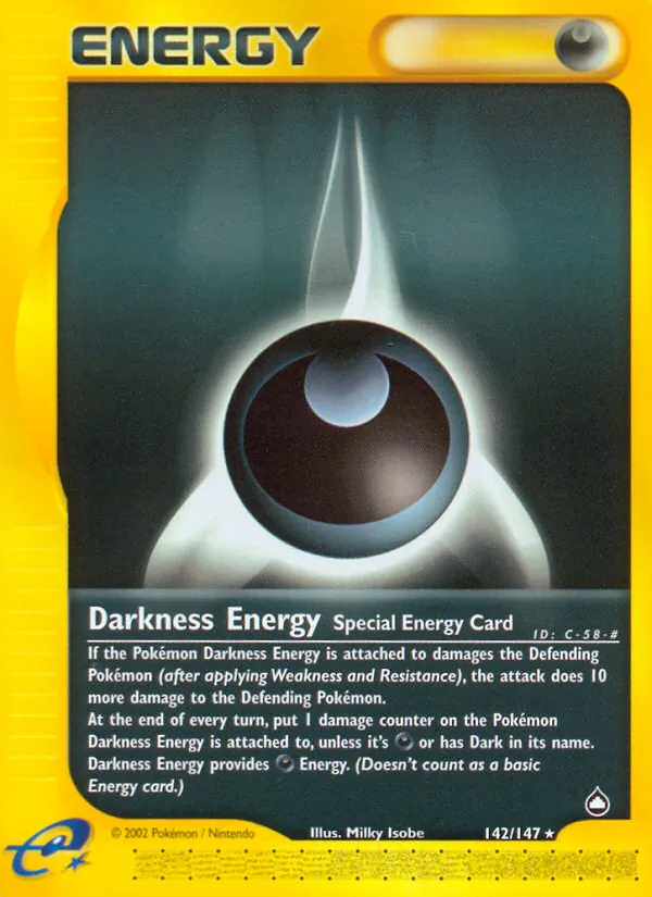 Darkness Energy full card art