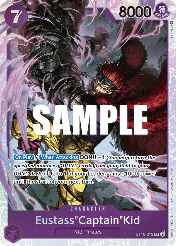Eustass"Captain"Kid full card art