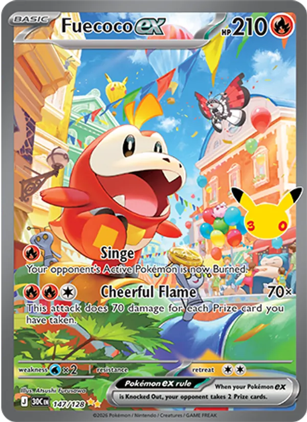 Fuecoco ex full card art