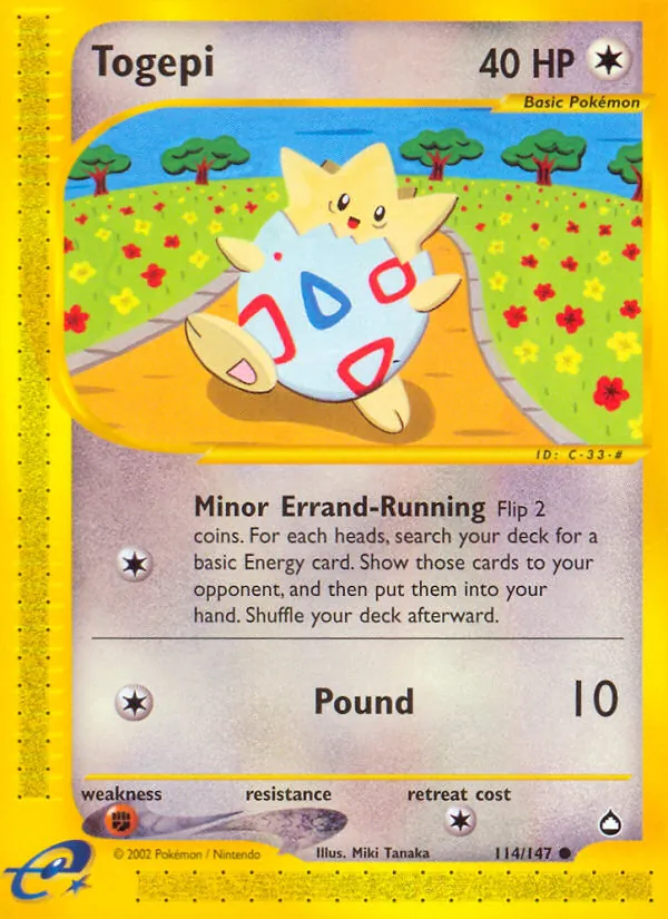 Togepi full card art