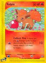 Vulpix · Aquapolis Pokémon card