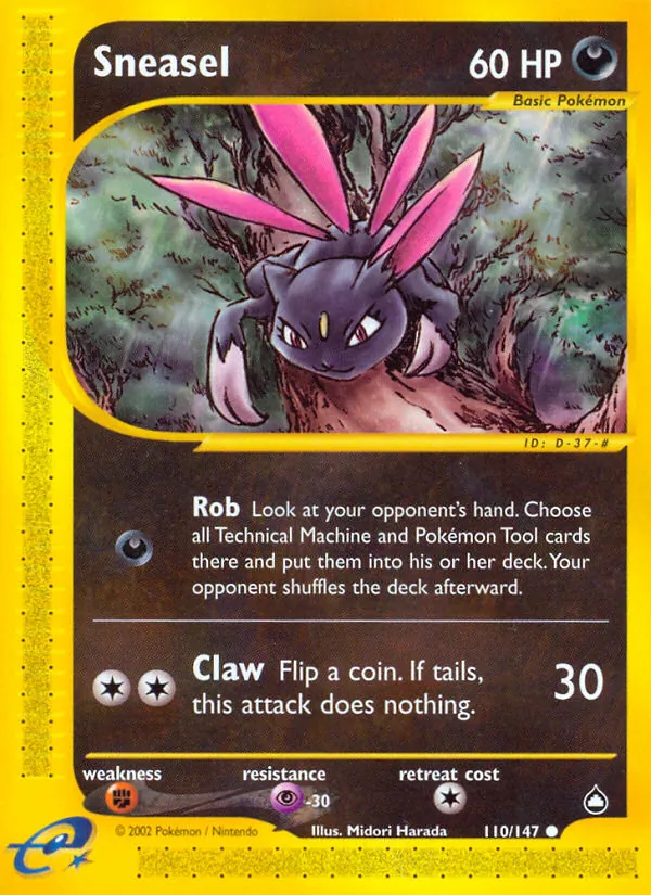 Sneasel full card art