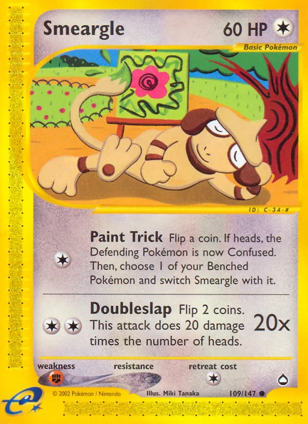 Smeargle full card art