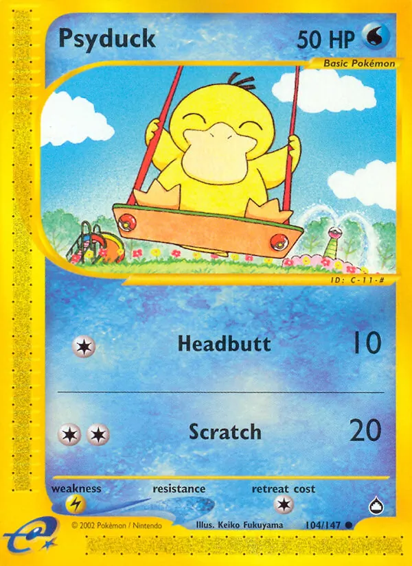 Psyduck full card art