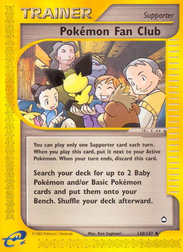Pokémon Fan Club full card art