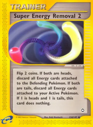Super Energy Removal 2 #134 · Aquapolis Pokémon card