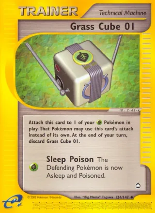 Grass Cube 01 card