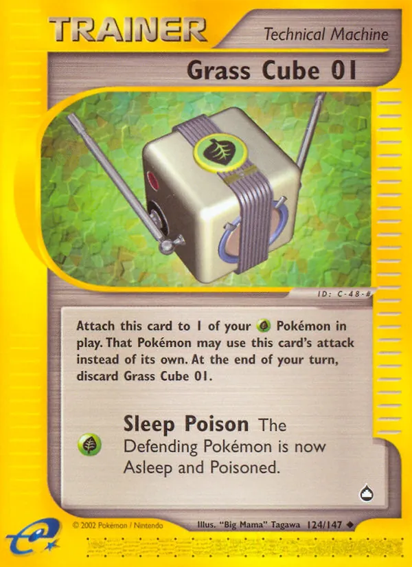 Grass Cube 01 full card art