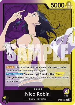 Nico Robin #OP09-062 · Emperors in the New World One Piece card