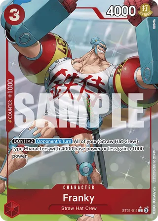Franky (Parallel) #ST21-011-parallel · ST-21: Starter Deck 21 EX Gear 5 One Piece card