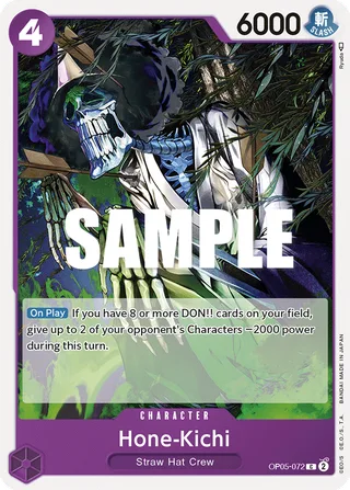 Hone-Kichi #OP05-072 · ST-18: Starter Deck 18 PURPLE Monkey.D.Luffy One Piece card
