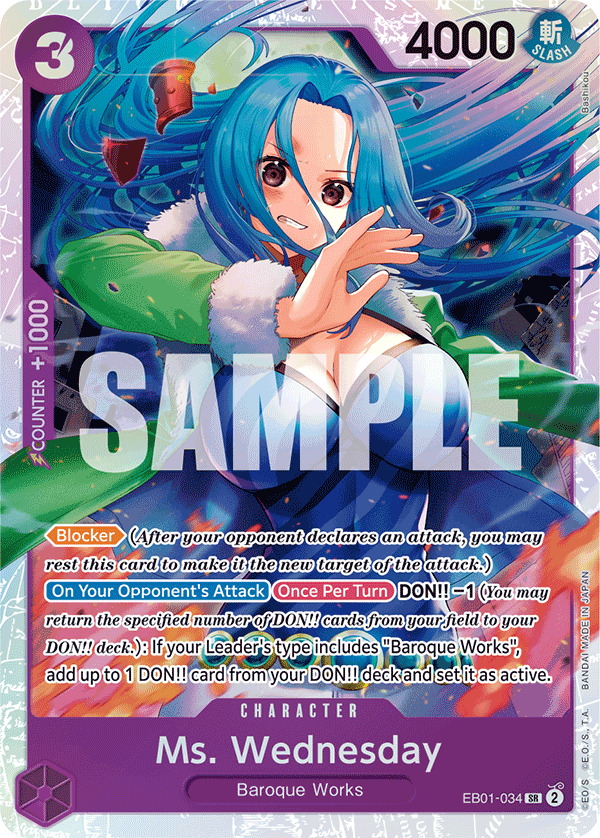 Ms. Wednesday full card art