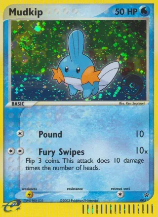 Mudkip #5 · Nintendo Black Star Promos Pokémon card