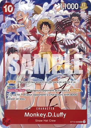 Monkey.D.Luffy (One Piece Day Dallas 2025) #ST10-006-one-piece-day-dallas-2025 · One Piece Promotion Cards One Piece card