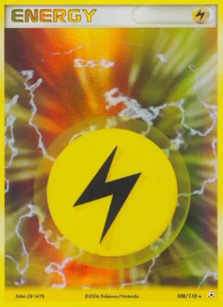 Lightning Energy #108 · Holon Phantoms Pokémon card