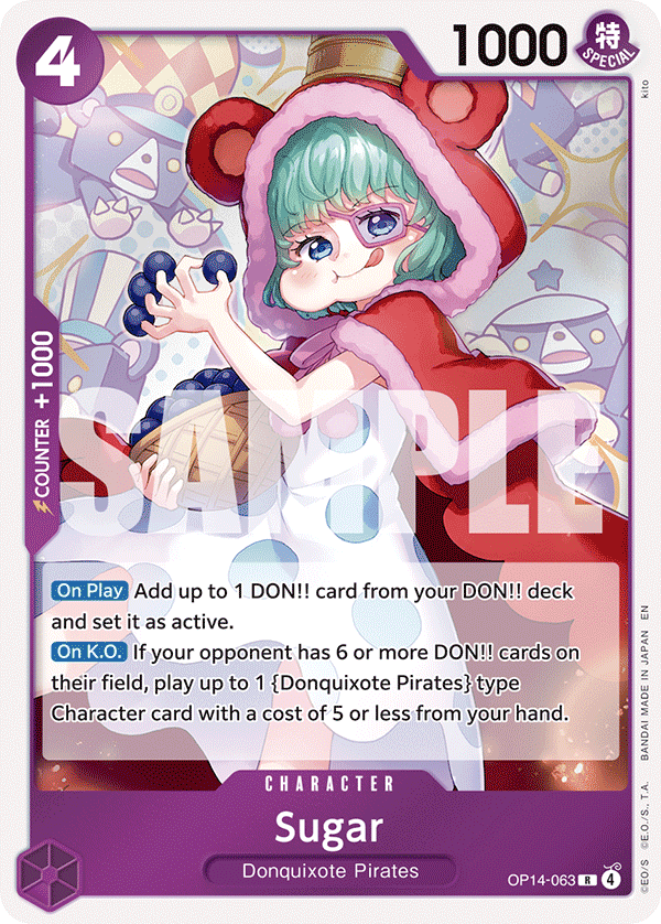 Sugar full card art