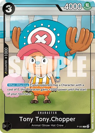 Tony Tony.Chopper (Event Pack Vol. 5) #P-065-event-pack-vol-5 · One Piece Promotion Cards One Piece card