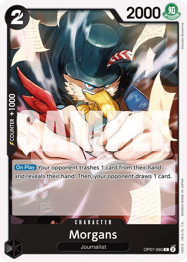 Morgans full card art