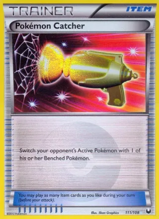 Pokémon Catcher #111 · Dark Explorers Pokémon card