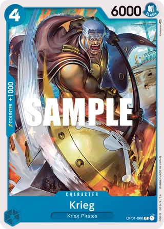 Krieg #OP01-066 · Romance Dawn One Piece card