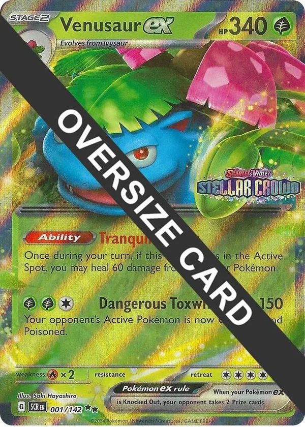 Venusaur ex full card art