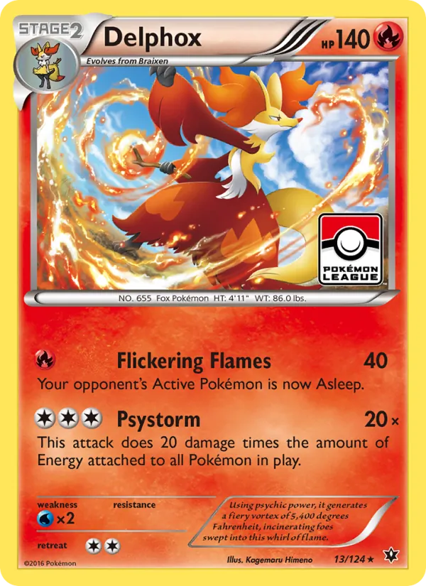 Delphox full card art