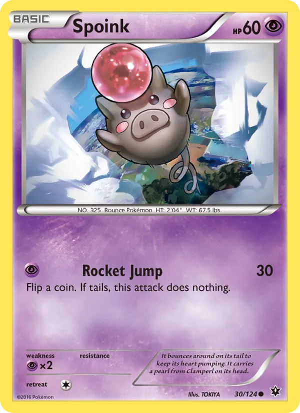 Spoink full card art
