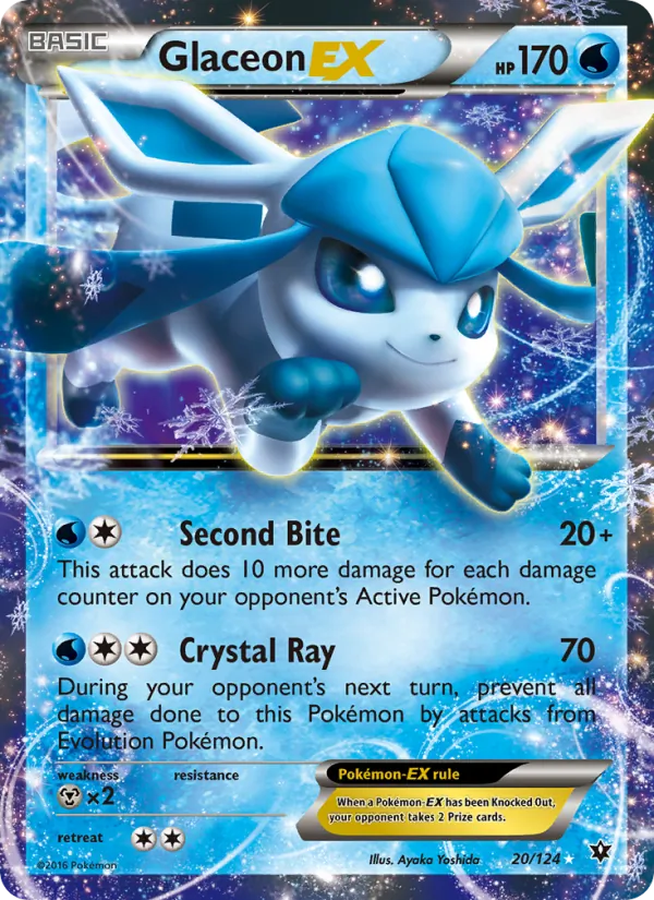 Glaceon EX full card art