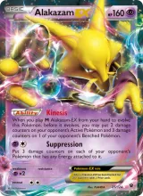 Alakazam EX · Fates Collide Pokémon card
