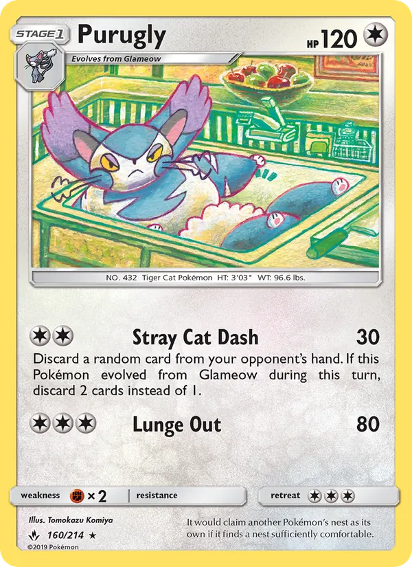 Purugly full card art