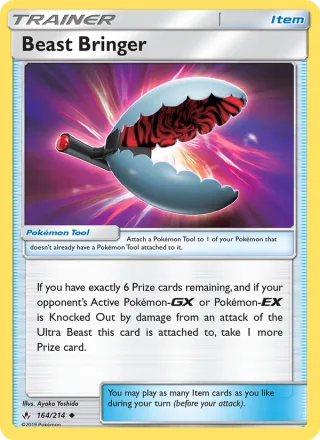 Beast Bringer #164 · Unbroken Bonds Pokémon card