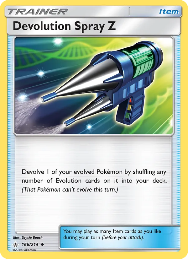 Devolution Spray Z full card art