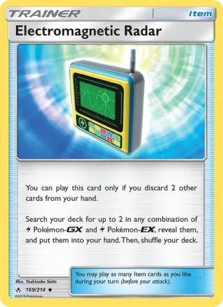 Electromagnetic Radar #169 · Unbroken Bonds Pokémon card