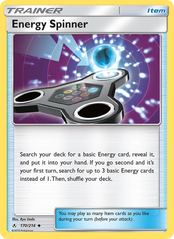 Energy Spinner full card art