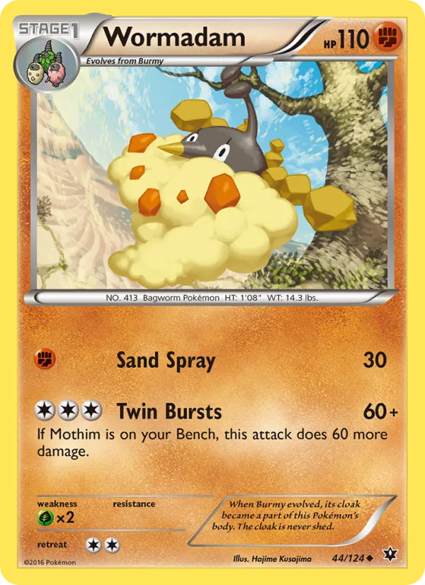 Wormadam full card art