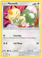 Meowth · Unbroken Bonds Pokémon card