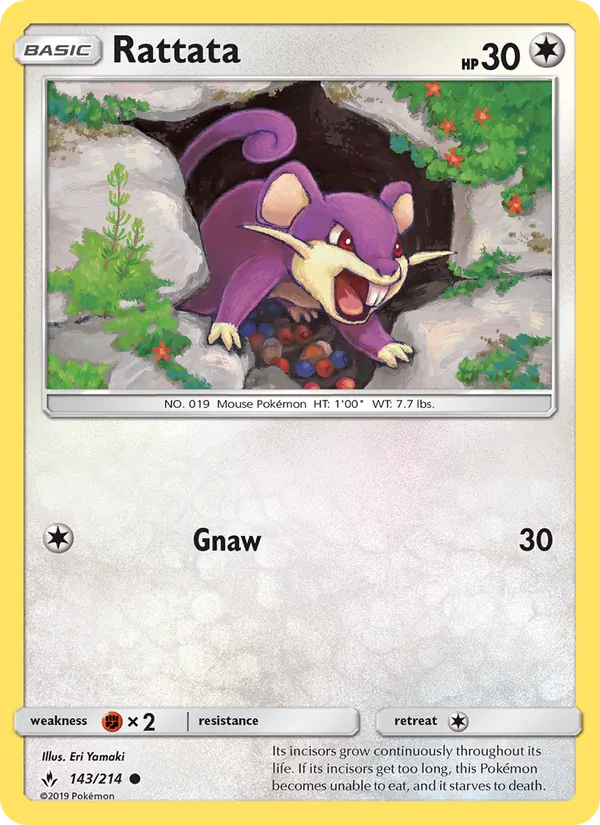 Rattata full card art