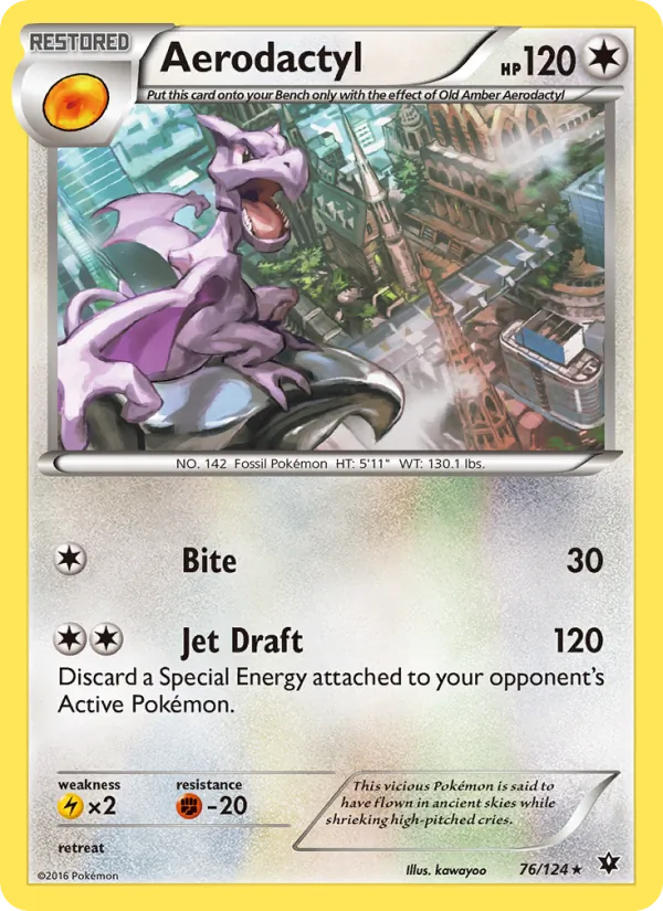 Aerodactyl full card art