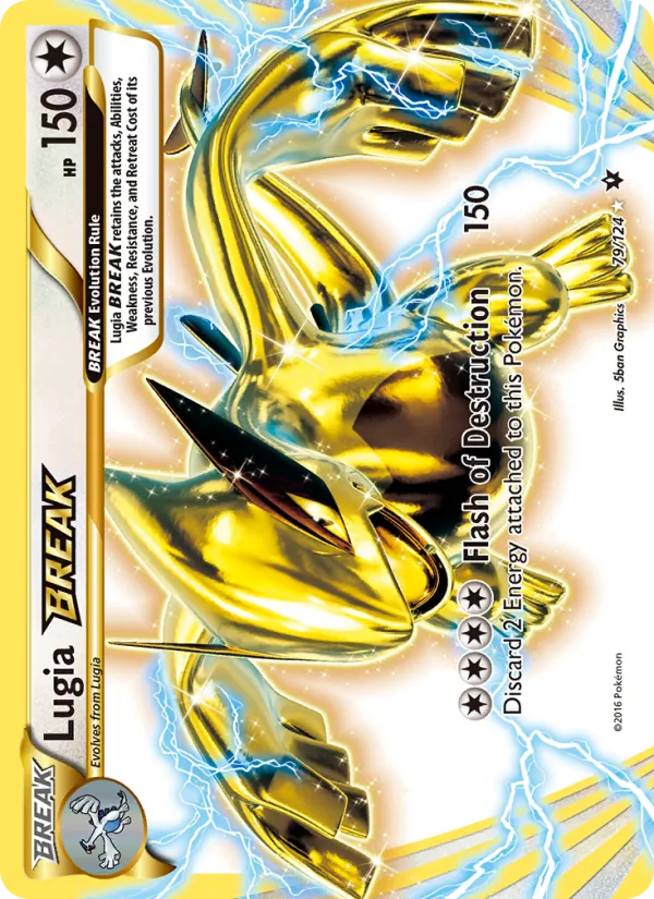 Lugia BREAK full card art